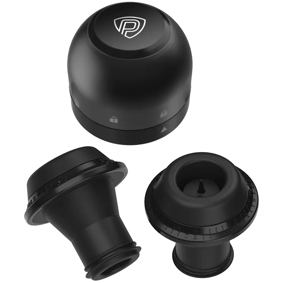 PRESTIGIO , BlackManual vacuum wine stopper — Image №11