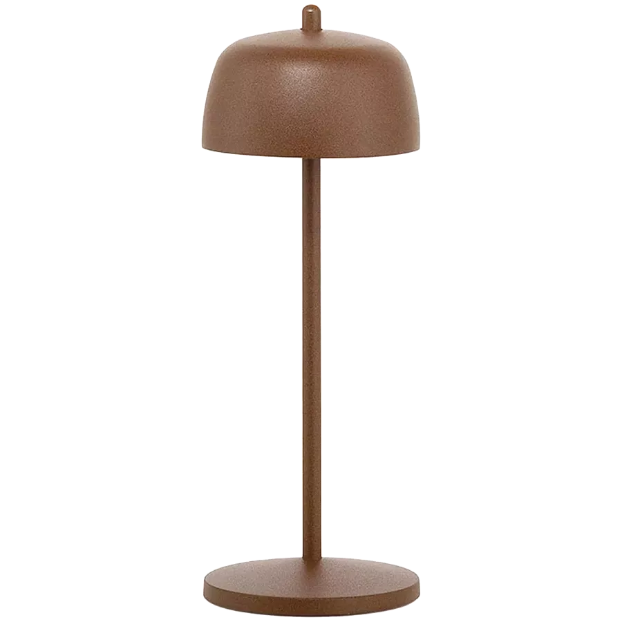 ZAFFERANO CIRCE PRO TABLE LAMP 110x300mm. PAINTED CORTEN 2.2W LED 133/154lm. — Image №1