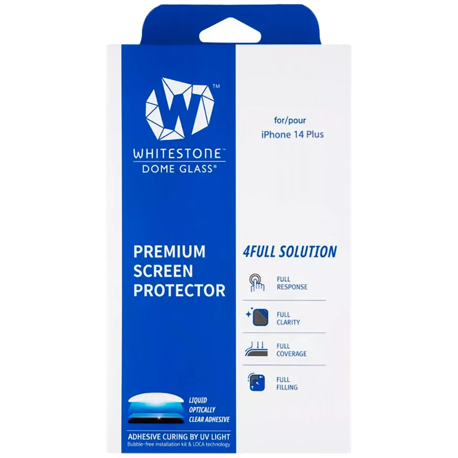 Защитное стекло WHITESTONE  для iPhone 14 Plus — image №2