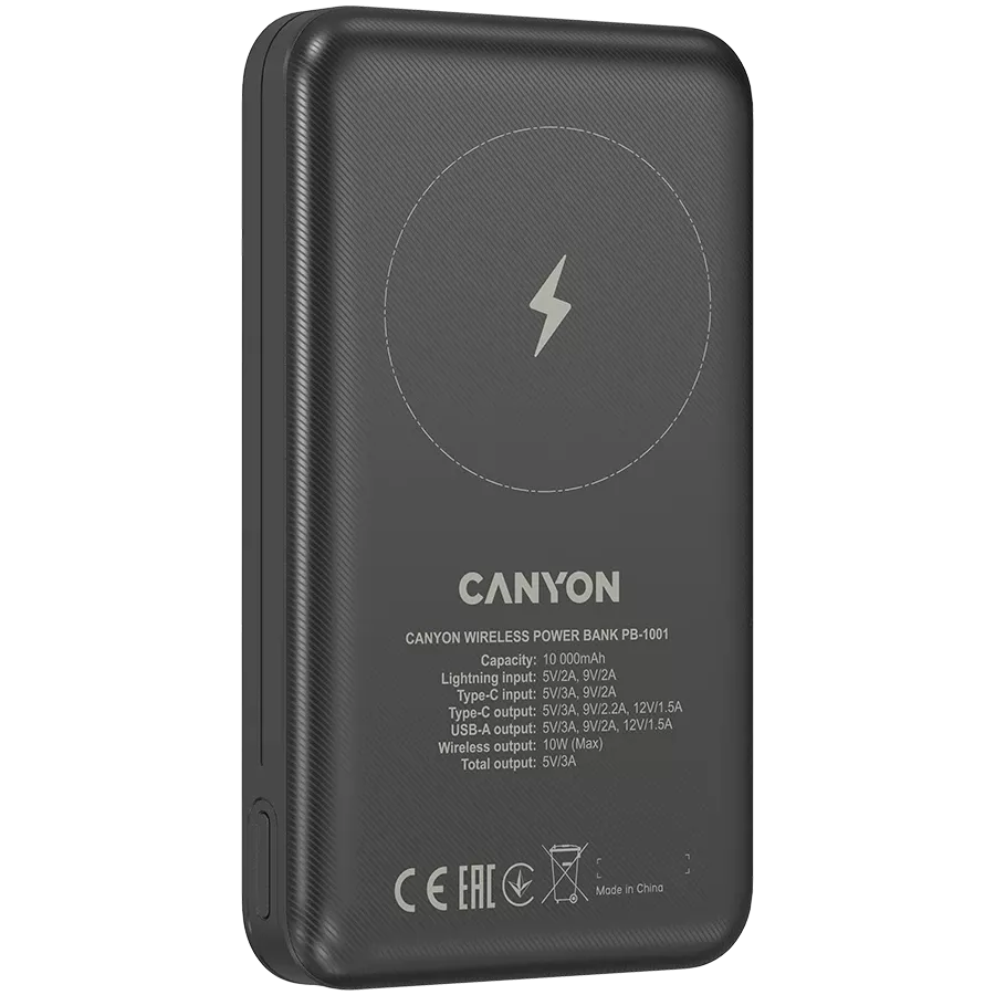 Зарядное устройство CANYON PB-1001, 10000 мА·ч, Li-pol — Изображение №6