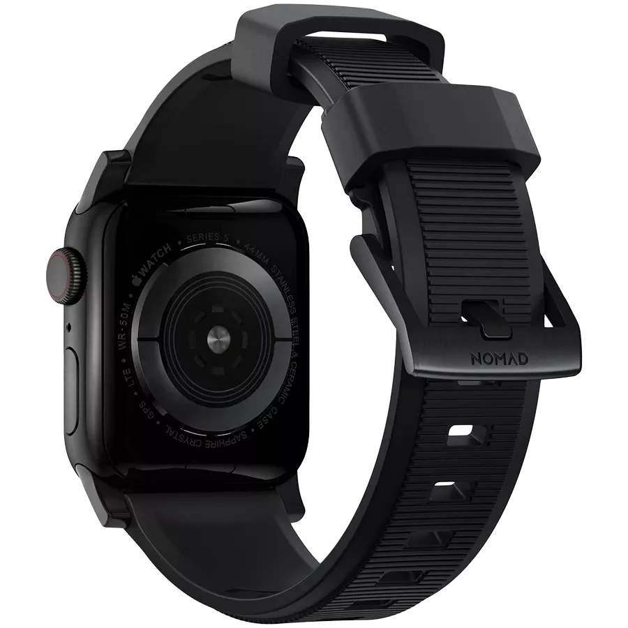 Ζώνη NOMAD Rugged Strap V.2 Για Apple Watch 40/38 Μαύρο (NM1A31BN00) — Εικών №2