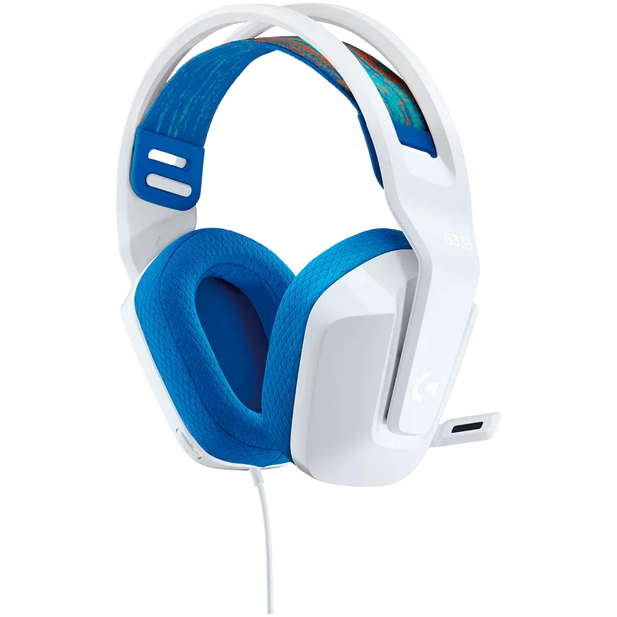 Гарнитура LOGITECH G335 Wired Gaming White (L981-001018) — Изображение №3