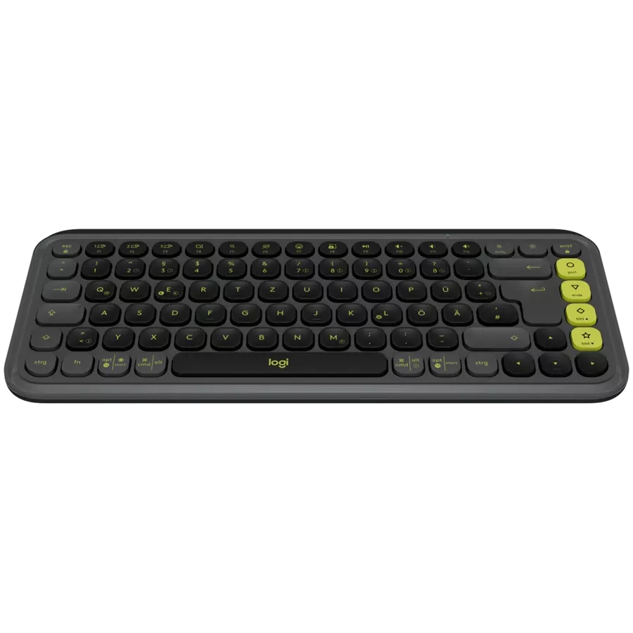 LOGITECH POP ICON KEYS Keyboard, Wireless, Graphite, US EN — Image №2