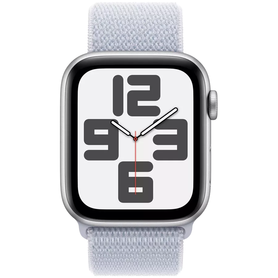 Apple Watch SE GPS Gen.2 (2024), 40mm, Silver, Blue Cloud Sport Loop — Зображення №2