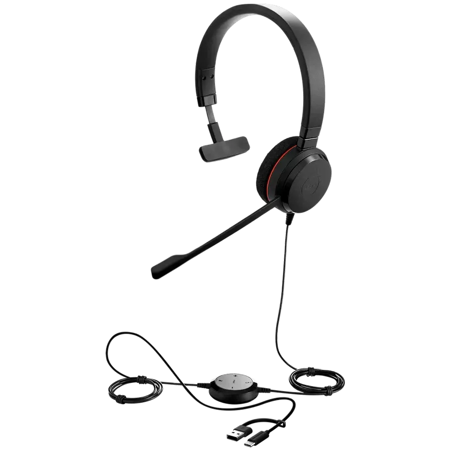 Гарнитура JABRA Evolve 20 MS, Чёрный — image №2
