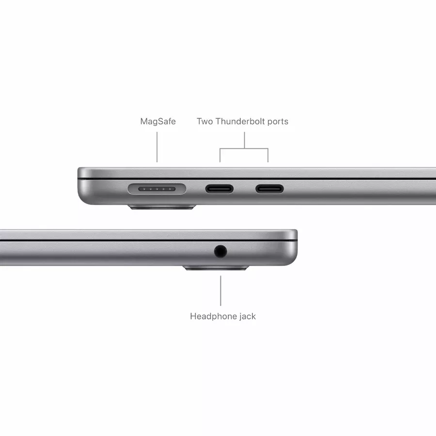 MacBook Air 13.6"  M3 (8C CPU/10C GPU), 8 GB, 512 GB, Space Gray — Image №7