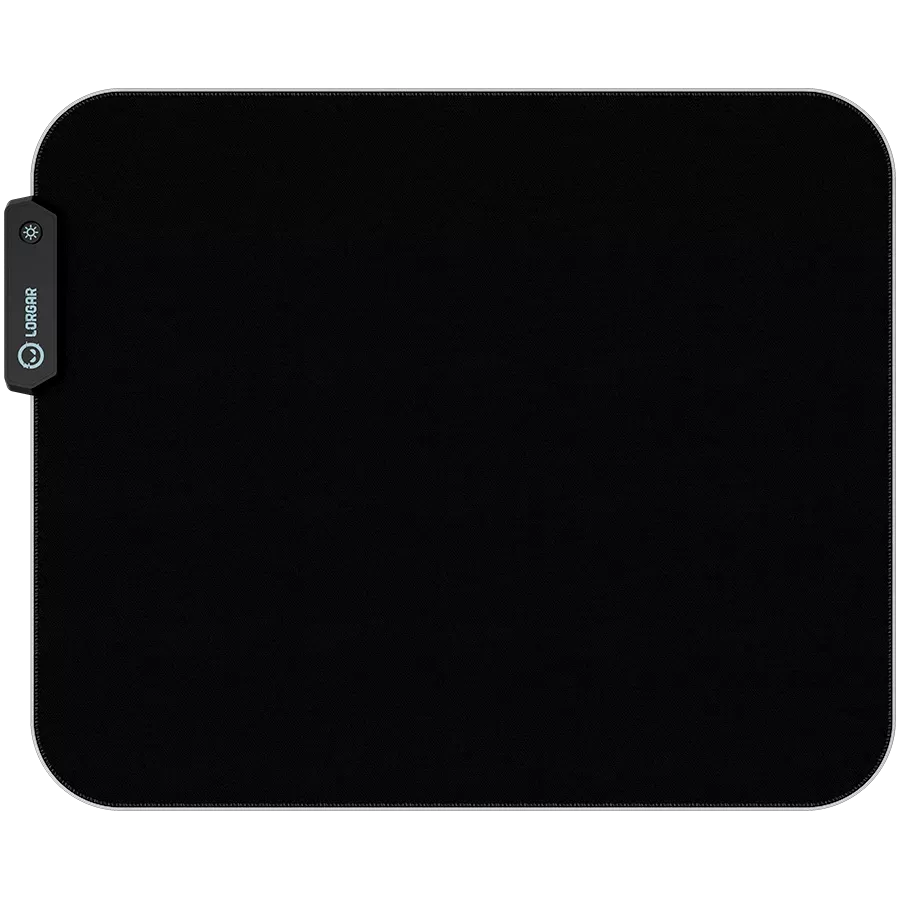 Παιχνίδι ποντικιού Lorgar 360mm x 300mm x 3mm, Μαύρο — Εικών №4