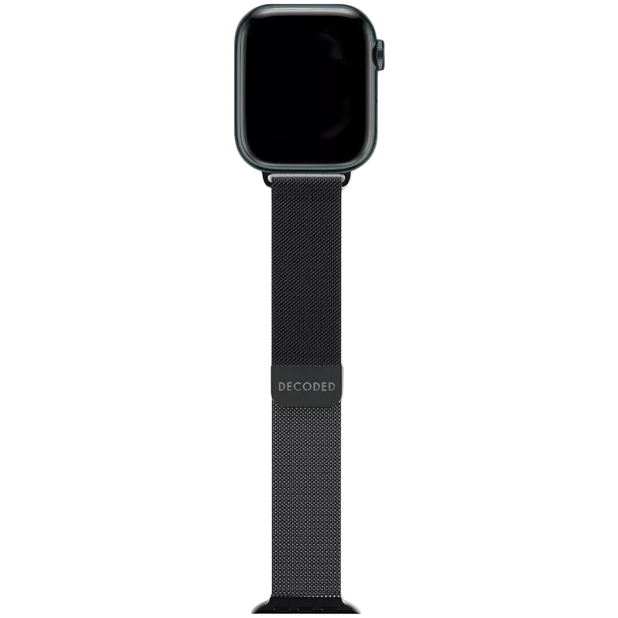DECODED Band Stainless Steel Traction Strap Black for Apple Watch 42/44/45 mm — Image №2