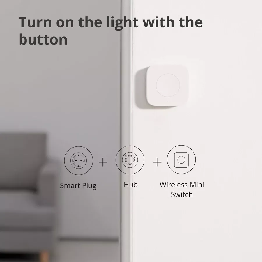 Smart Remote Control AQARA WXKG11LM Wireless Mini Switch (Wireless Switch (Mini)) — Image №11