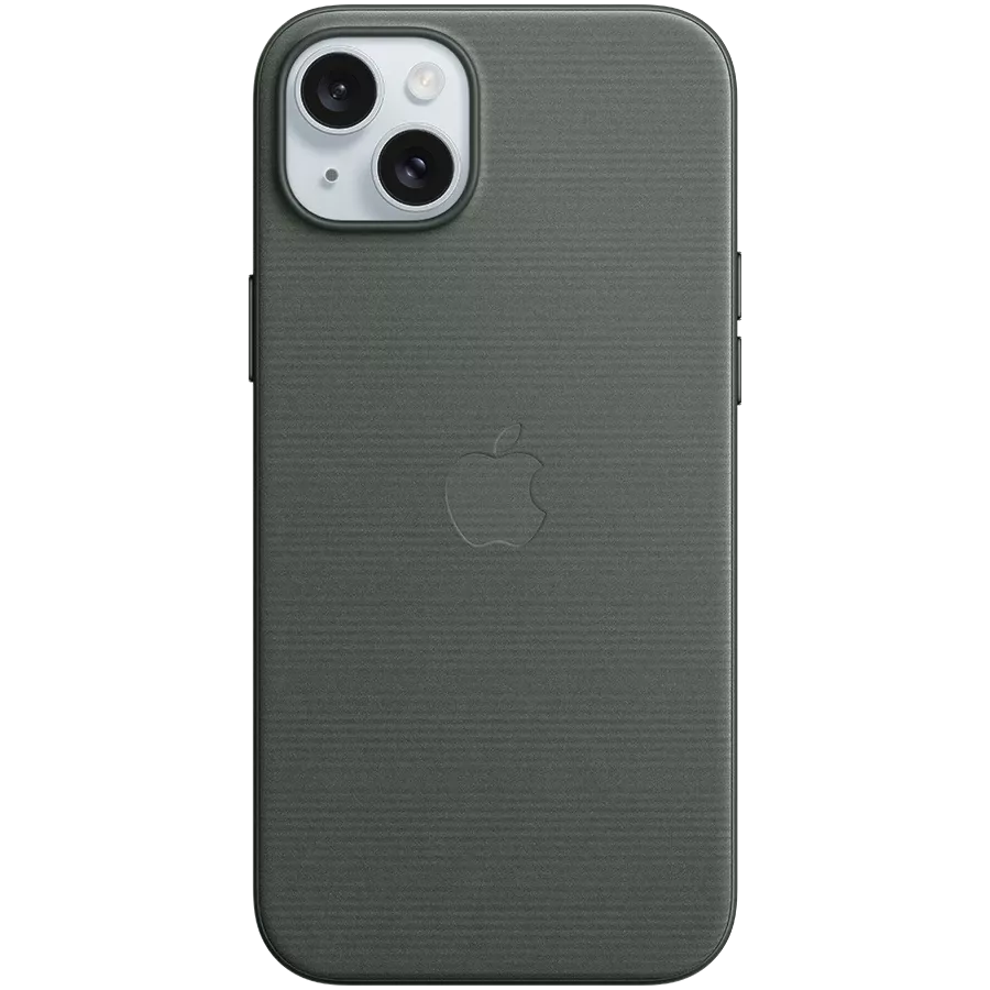 Case APPLE FineWoven Case with MagSafe Evergreen for iPhone 15 Plus — Image №1