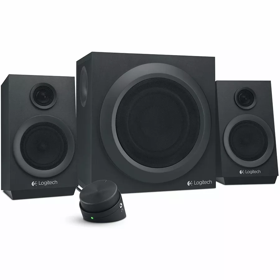 LOGITECH Z333 PC Speakers, Black — Image №1