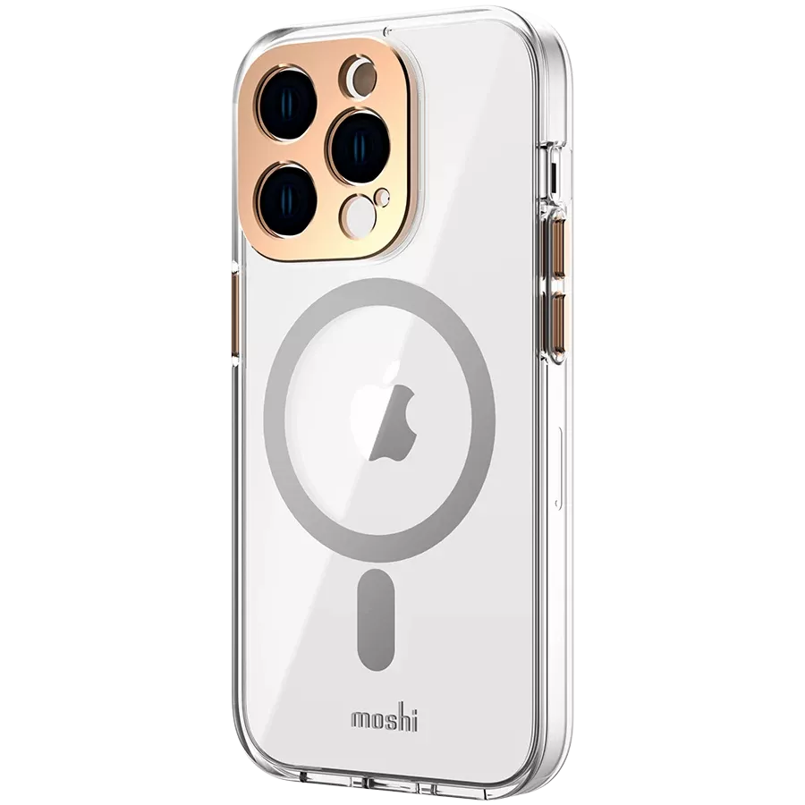 MOSHI Θήκη iGlaze Slim Hardshell Case με MagSafe, Sunset Gold for iPhone 14 Pro — Εικών №1