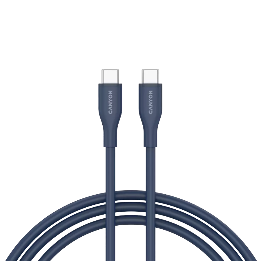 CANYON USB-C Cable, 1 m, Dark Blue — Image №1