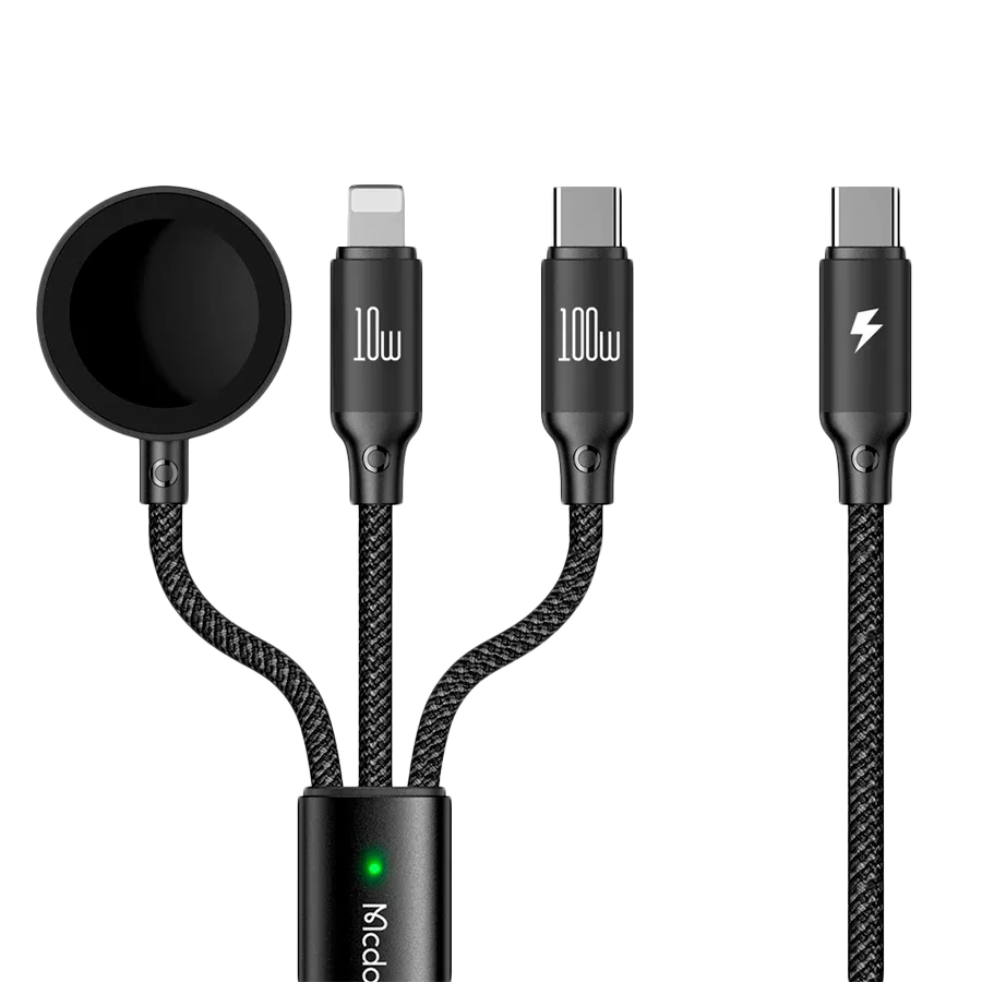 MCDODO USB-C to Lightning/USB-С/MagSafe — Image №1
