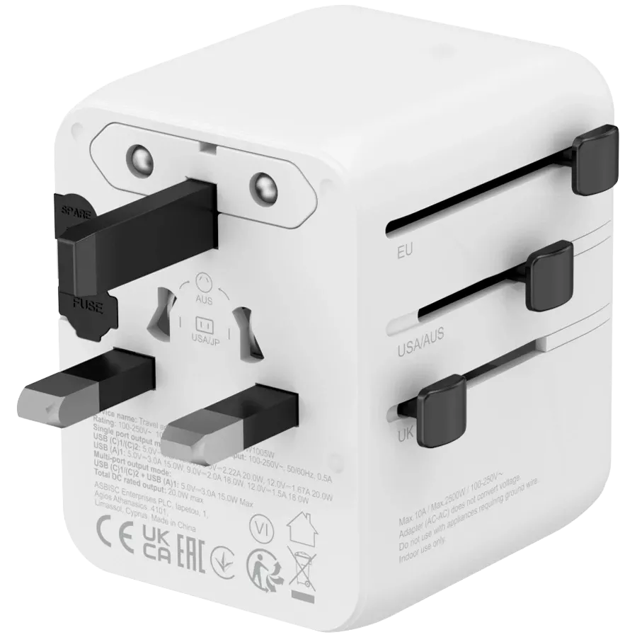 CANYON Power Adapter, 20 W, White — Image №5 CANYON Power Adapter, 20 W, White — Image №5