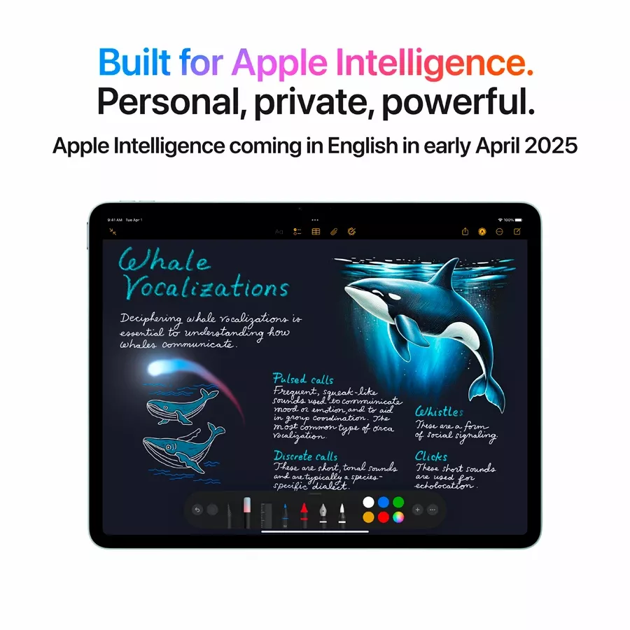 Apple iPad Air 13 (M3), 1 TB, Wi-Fi+4G, 2025, Starlight — Image №5