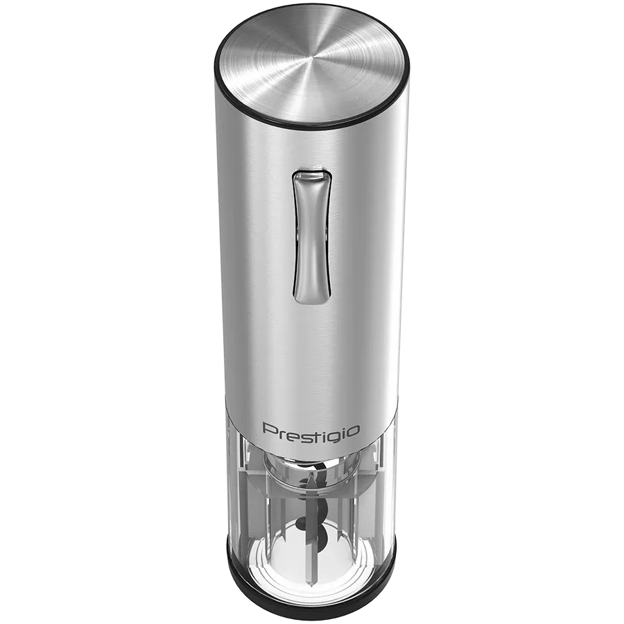 PRESTIGIO Smart wine opener, Серебристый глянец — Изображение №4