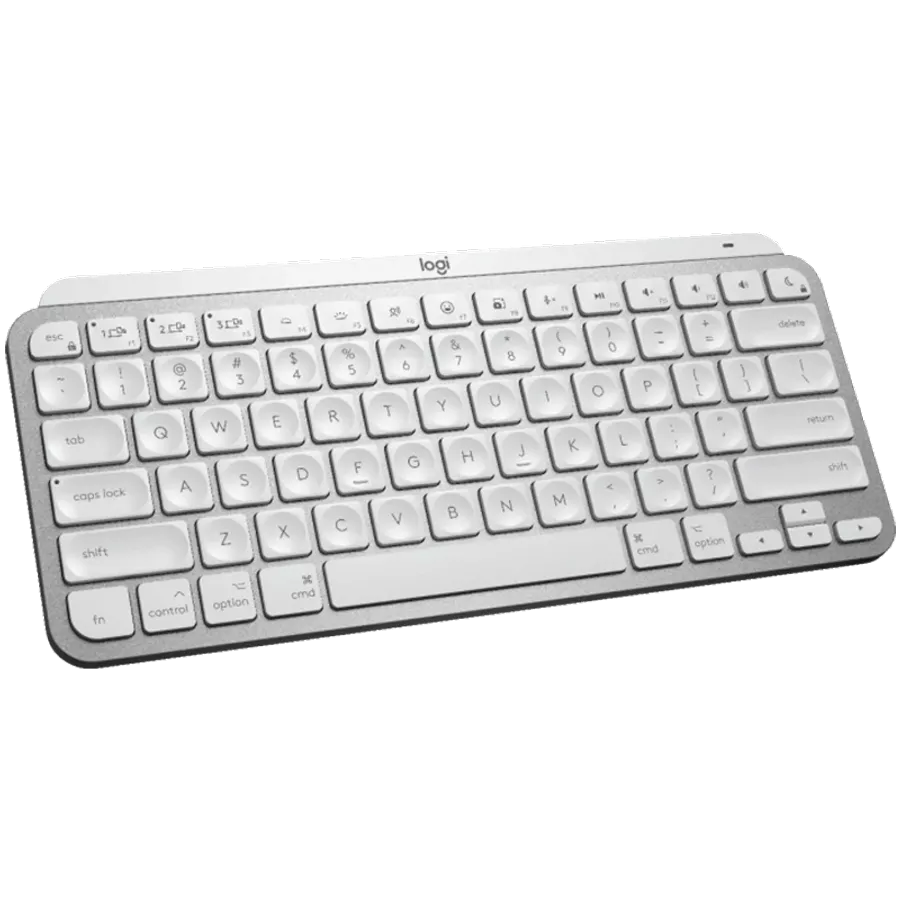 LOGITECH (CIS) MX Keys Mini Keyboard, Wireless, Pale Grey, RU — Image №4
