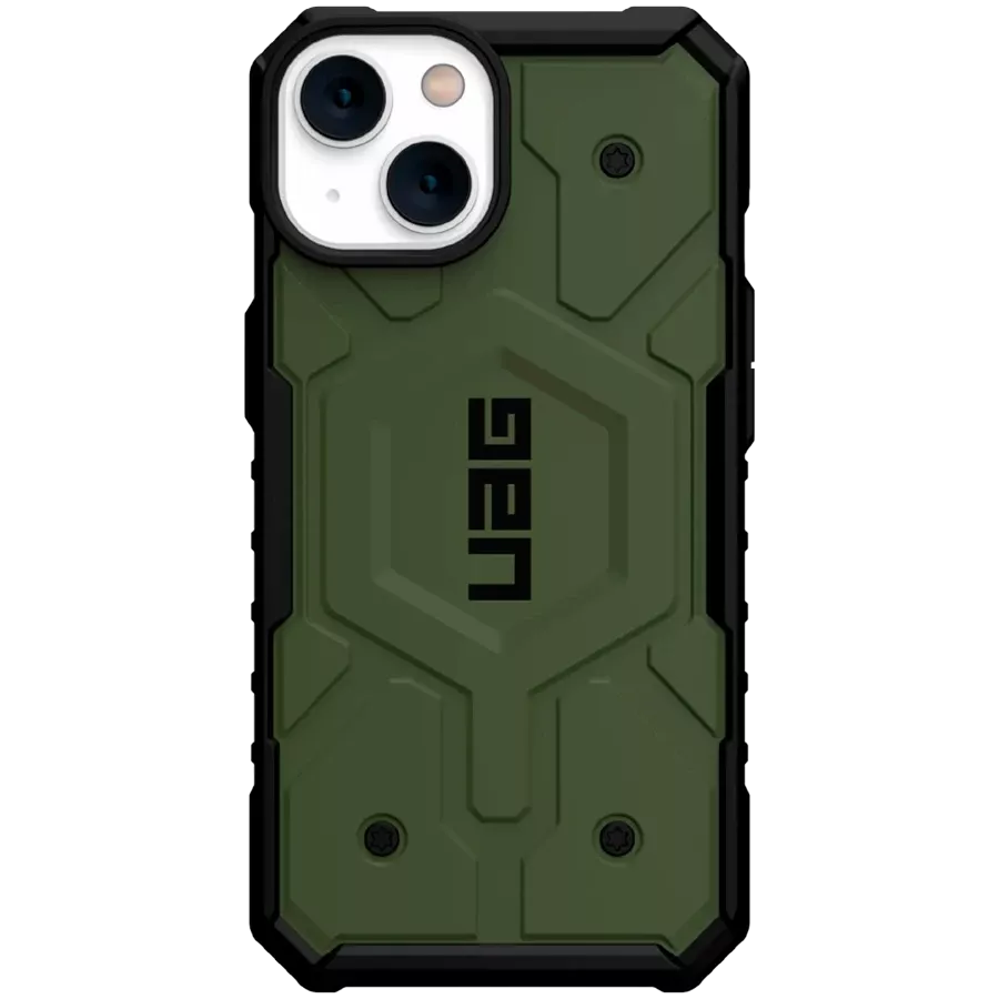 Protective Case UAG Pathfinder with MagSafe Olive for iPhone 14 — Image №1