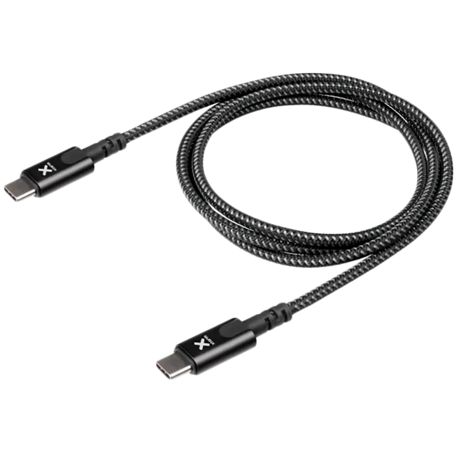 XTORM Καλώδιο USB-C, 1 μετρητής, Νουάρ — Εικών №2