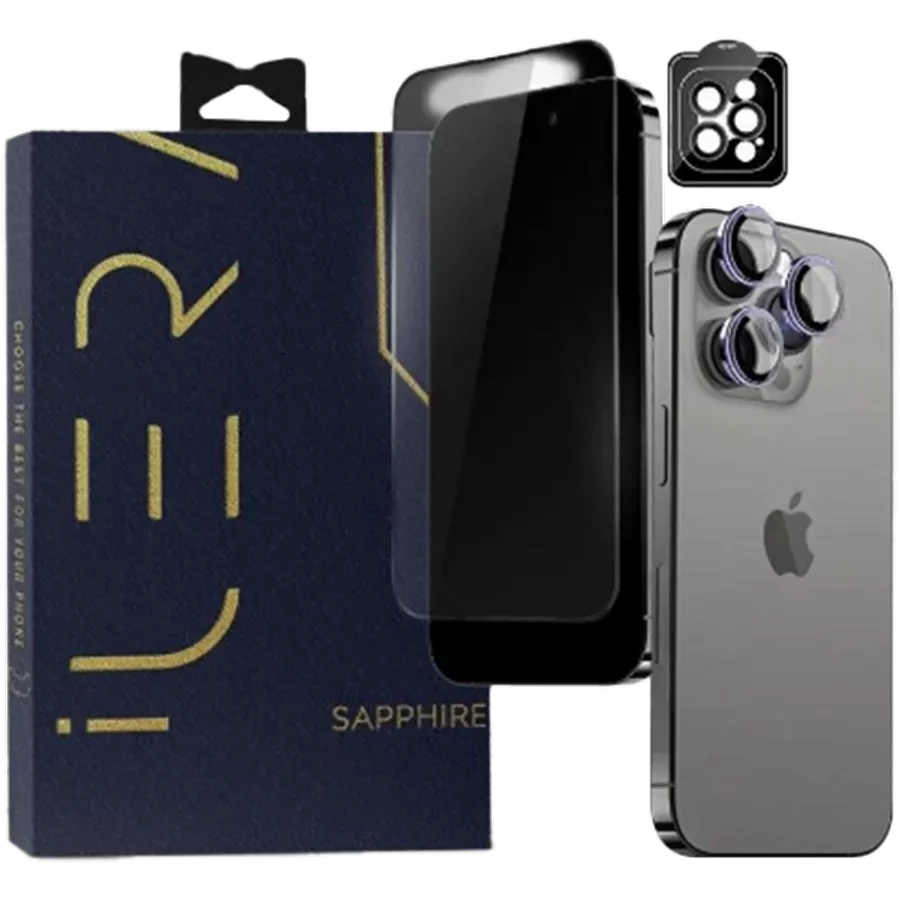 Захисне скло iLera Sapphire Ultra +для iPhone 14 Pro — Зображення №1