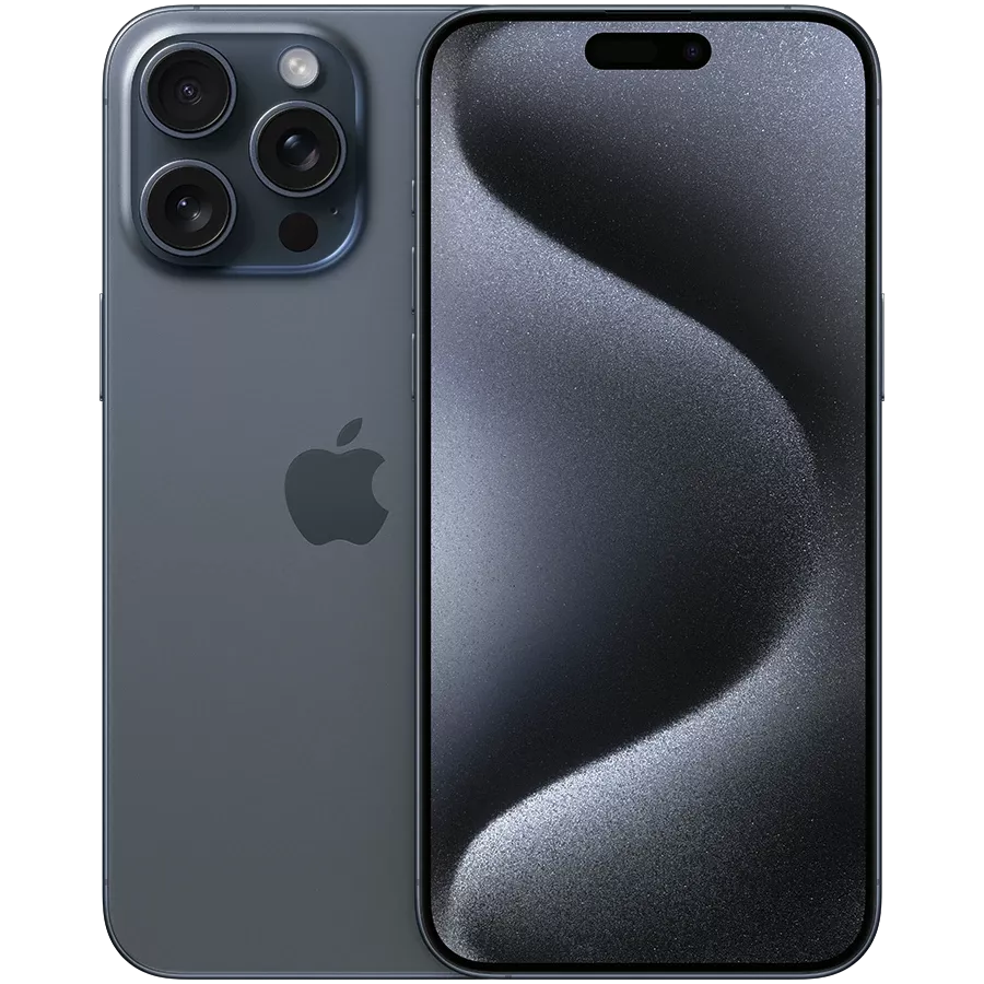 iPhone 15 Pro Max, 256 ГБ, Blue Titanium — image №1