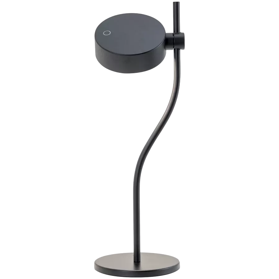ZAFFERANO SUPER O TABLE LAMP 166x461x150mm. MATT BLACK 3.5W 27/31/40K-5Vdc — Image №1