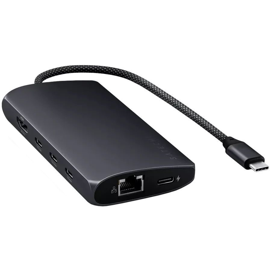 Адаптер SATECHI с Ethernet V3, Тёмная ночь — image №3