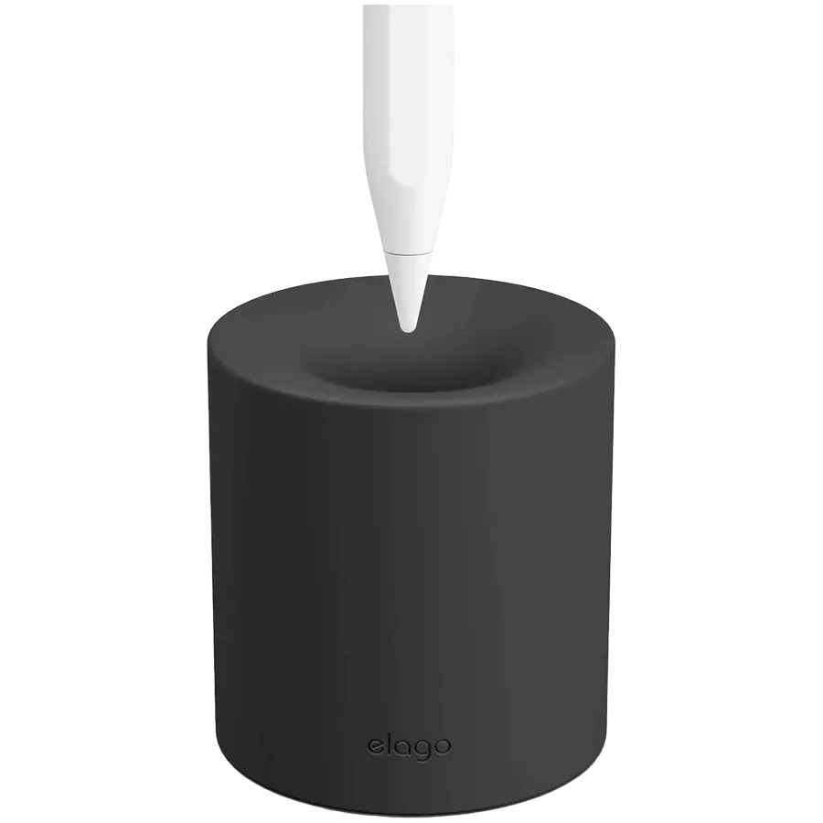 ELAGO  для Apple Pencil, ЧёрныйSilicone Stand для Apple Pencil and Any Tablet Stylus — image №1