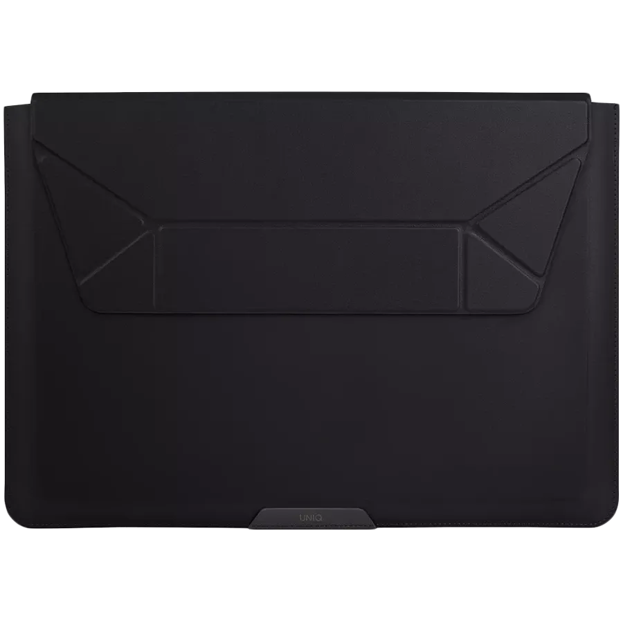 Сумка UNIQ Oslo V.2  Jet Black для ноутбуков до 14"/MacBook Pro 14 — Изображение №1