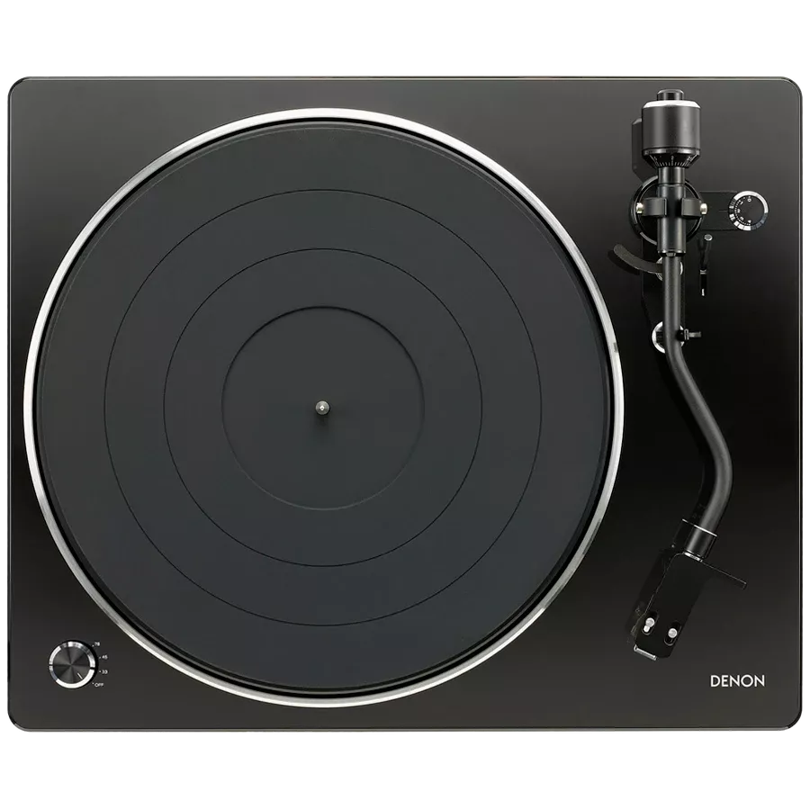 DENON Βινυλίου Player, Πλήρως χειροκίνητο, Μαύρο — Εικών №2