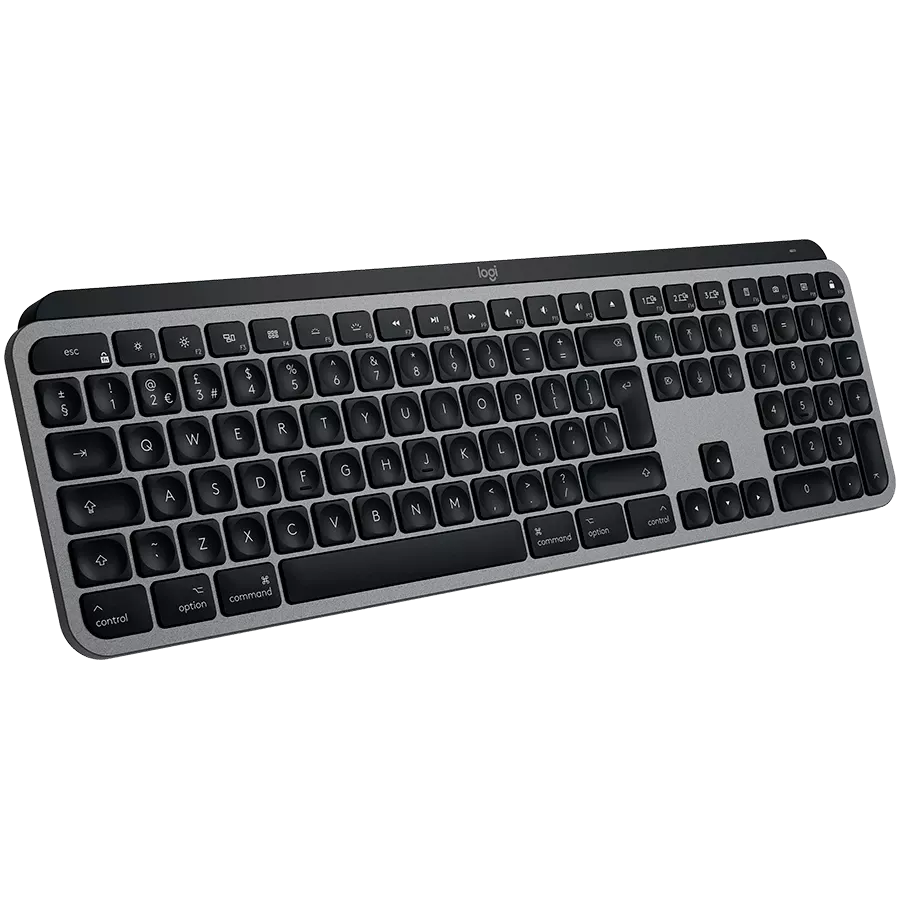 Клавіатура бездротова LOGITECH MX Keys for Mac Space Gray (L920-009558) — Зображення №1