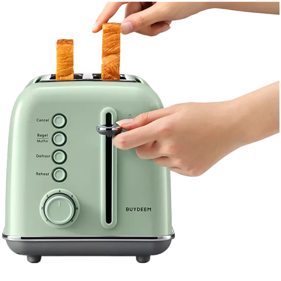 BUYDEEM Φρυγανιέρα DT620E, Cozy Greenish — Εικών №2
