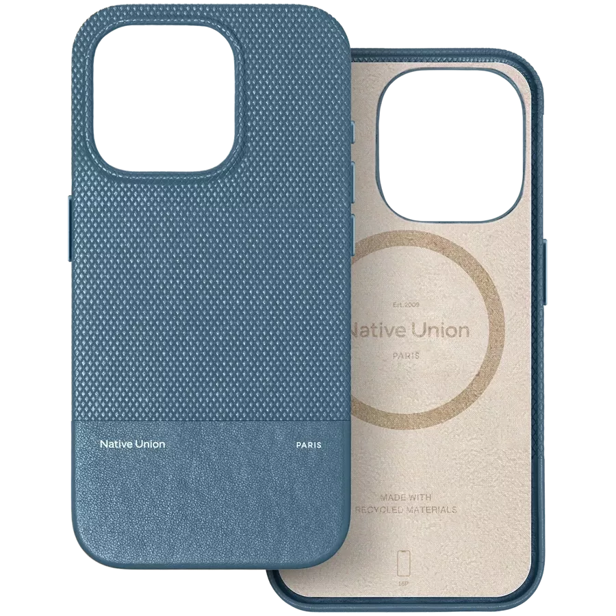 Чехол NATIVE UNION (RE) Classic с MagSafe для iPhone 16 Pro, Синий — image №1