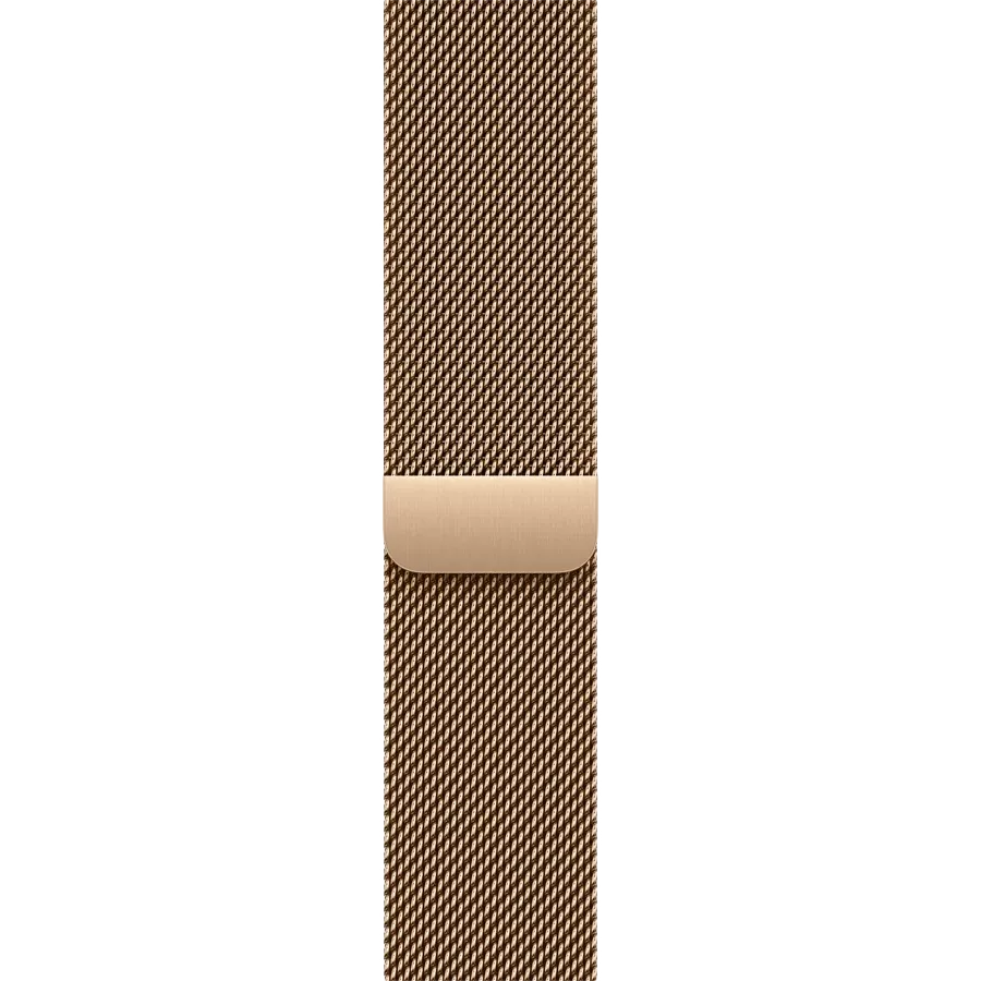 APPLE 46mm Milanese Loop Ремінець Milanese Loop Золотий за Apple Watch 44/46 mm — Зображення №1
