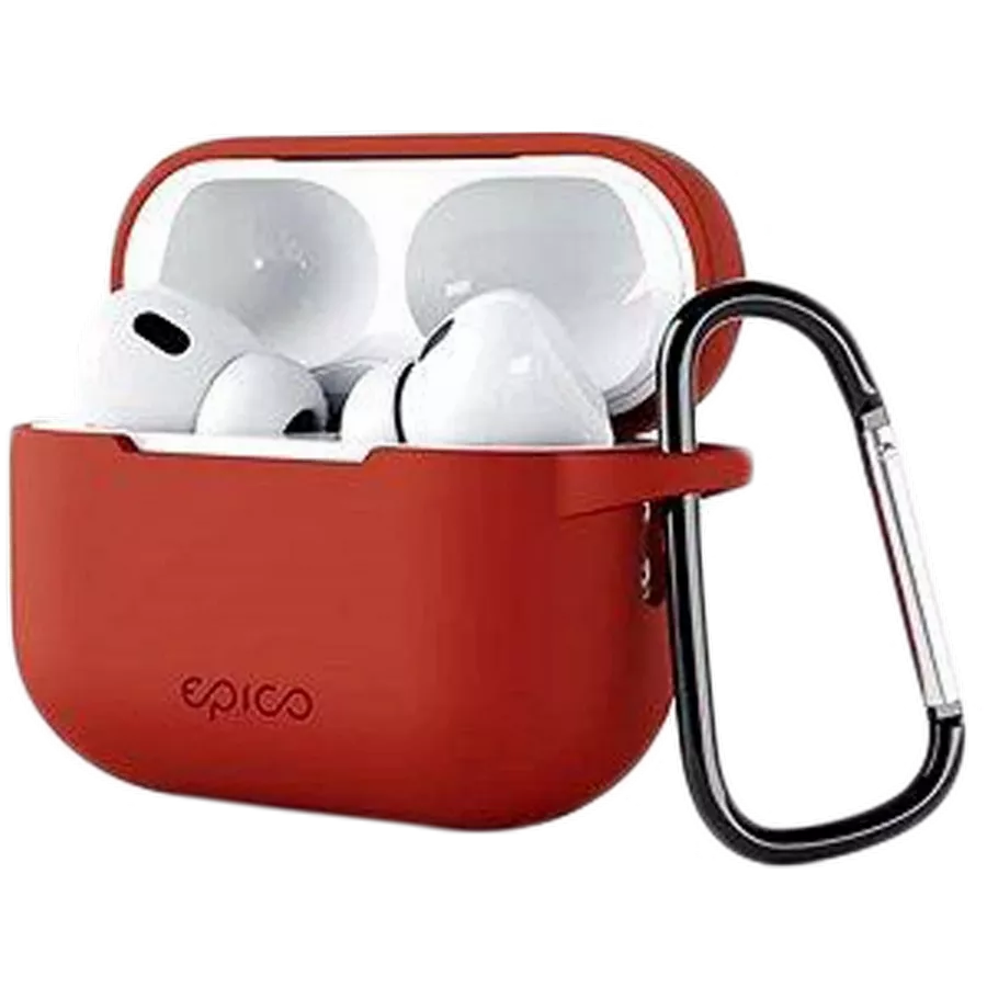 Чехол EPICO из силикона для AirPods (Gen. 4), Красный — image №1