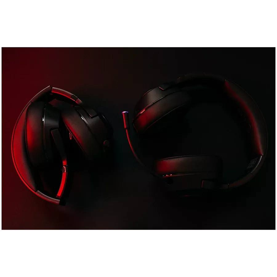 Wireless Headset LORGAR Noah 701 with Microphone, Black — Image №6
