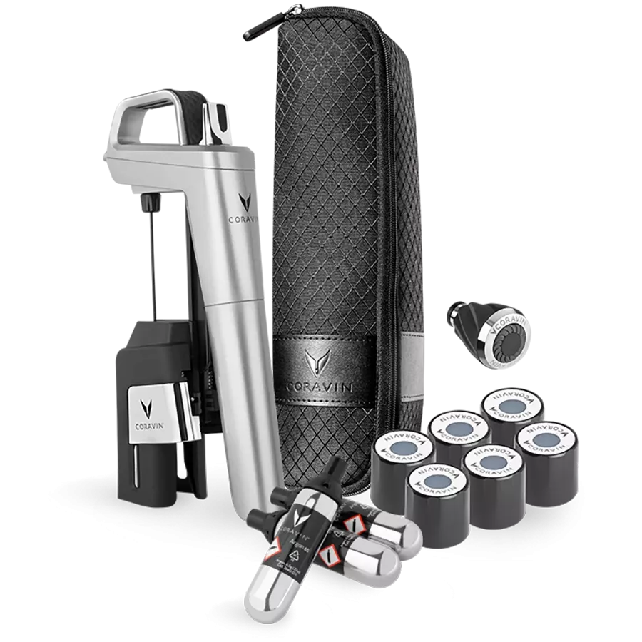 CORAVIN Timeless Six Plus  Timeless Six Plus, SilverTimeless Six+ Wine Preservation System — Image №1