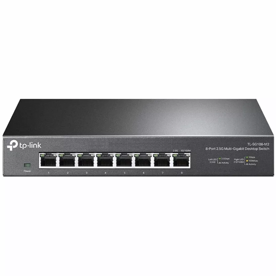 TP-LINK Network Switch TL-SG108 — Image №1 TP-LINK Network Switch TL-SG108 — Image №1