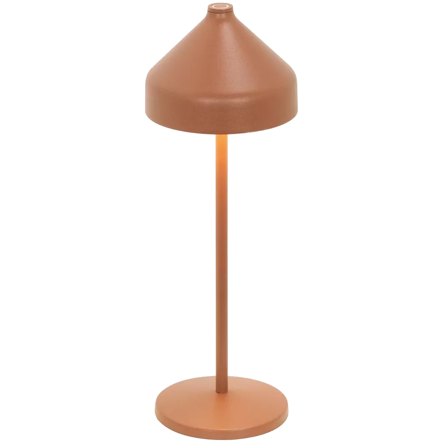 ZAFFERANO AMELIE PRO TABLE LAMP 120x340mm. PAINTED EARTH 3.0W LED 95-130lm. — Image №1