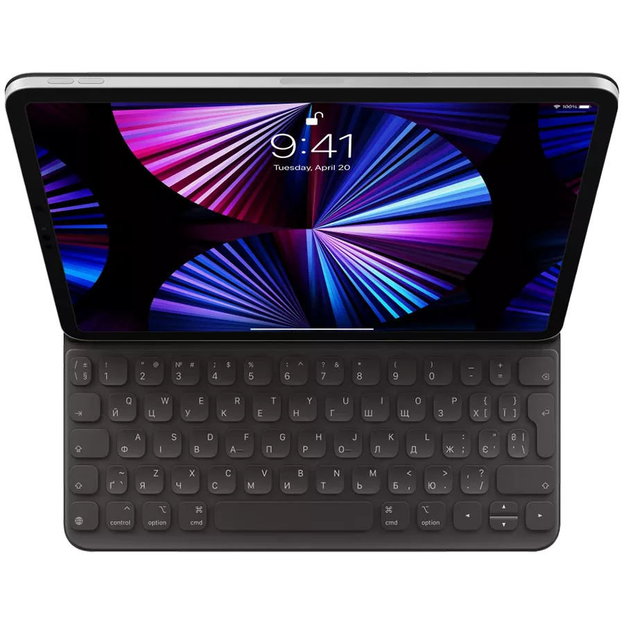 Чехол-клавиатура APPLE Magic Keyboard Черный для iPad Air (4-го поколения)/Air (5-го поколения)/iPad Pro 11 дюймов (1-го, 2-го, 3-го и 4-го поколения) — Изображение №4