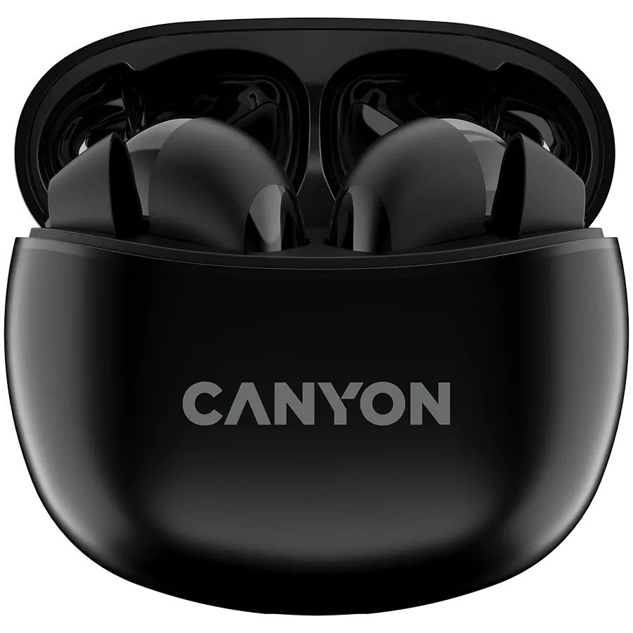 CANYON TWS-5 Ασύρματο Ακουστικό, Μαύρος — Εικών №1