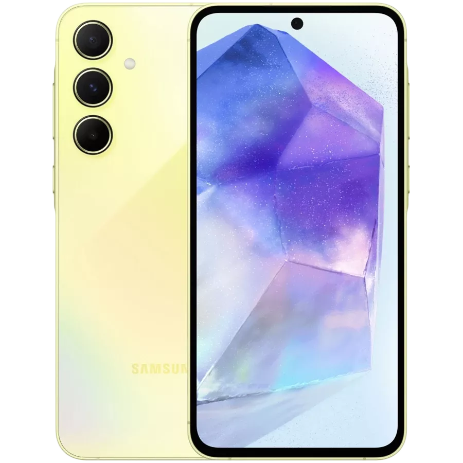 SAMSUNG Galaxy A55 128 GB, Κίτρινο — Εικών №1