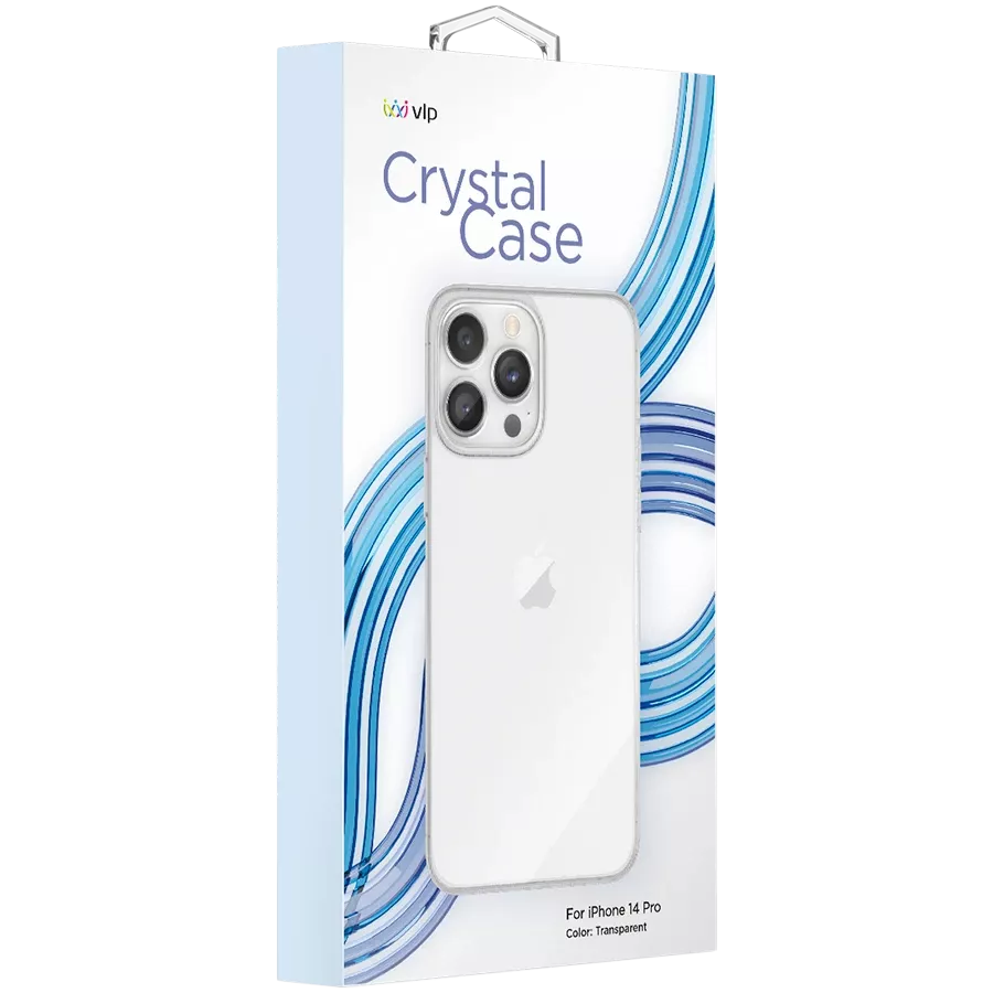 VLP Чехол Crystal case Прозрачный для iPhone 14 Pro — image №2