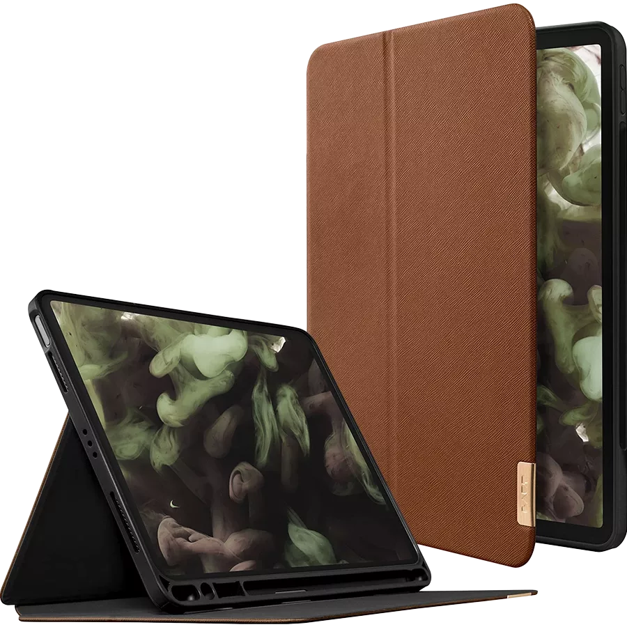 Обкладинка Smart Folio LAUT PRESTIGE Folio  Tan Brown для iPad Pro 12,9 дюйма (3-го, 4-го і 5-го покоління) — Зображення №2