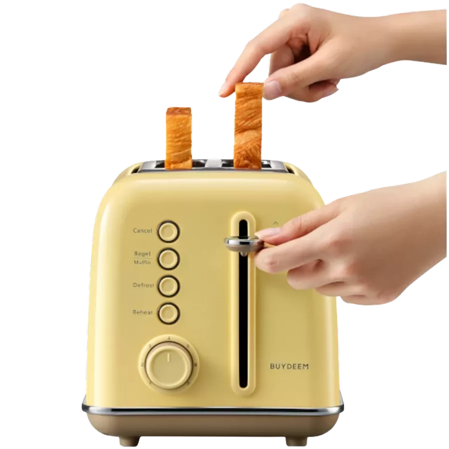 BUYDEEM Φρυγανιέρα DT620E, Mellow Yellow — Εικών №4