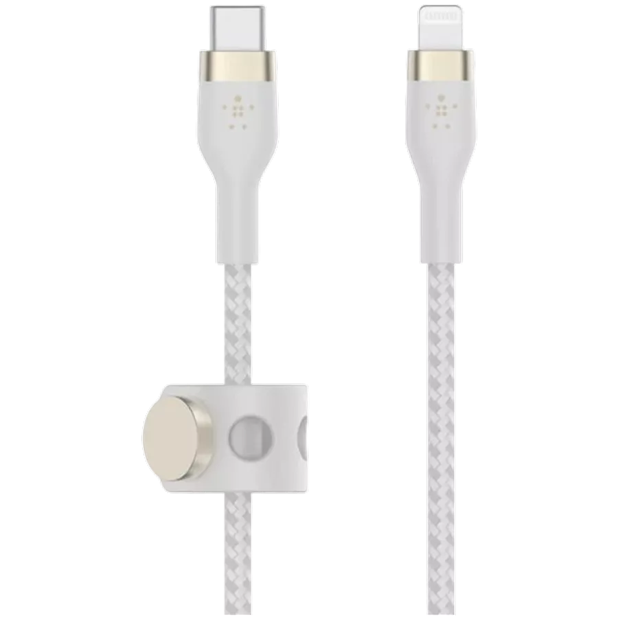 BELKIN Καλώδιο USB-C σε Lightning, 3 μετρητής, Λευκό — Εικών №1