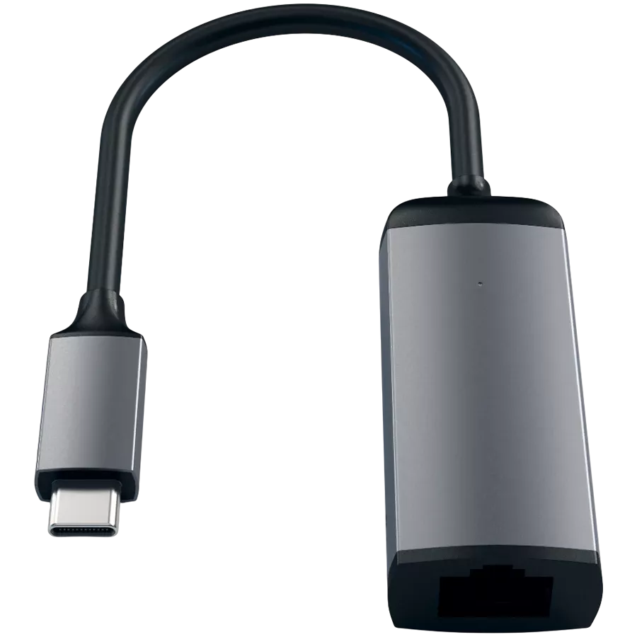 Адаптер SATECHI с USB-C на Gigabit Ethernet, Серый космос — image №1