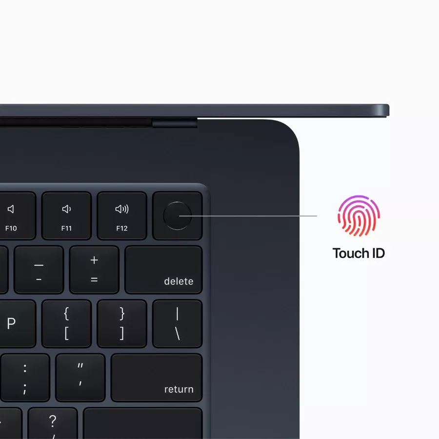 MacBook Air 15.3"  M2 (8C CPU/10C GPU), 8 GB, 256 GB, Midnight — Image №8