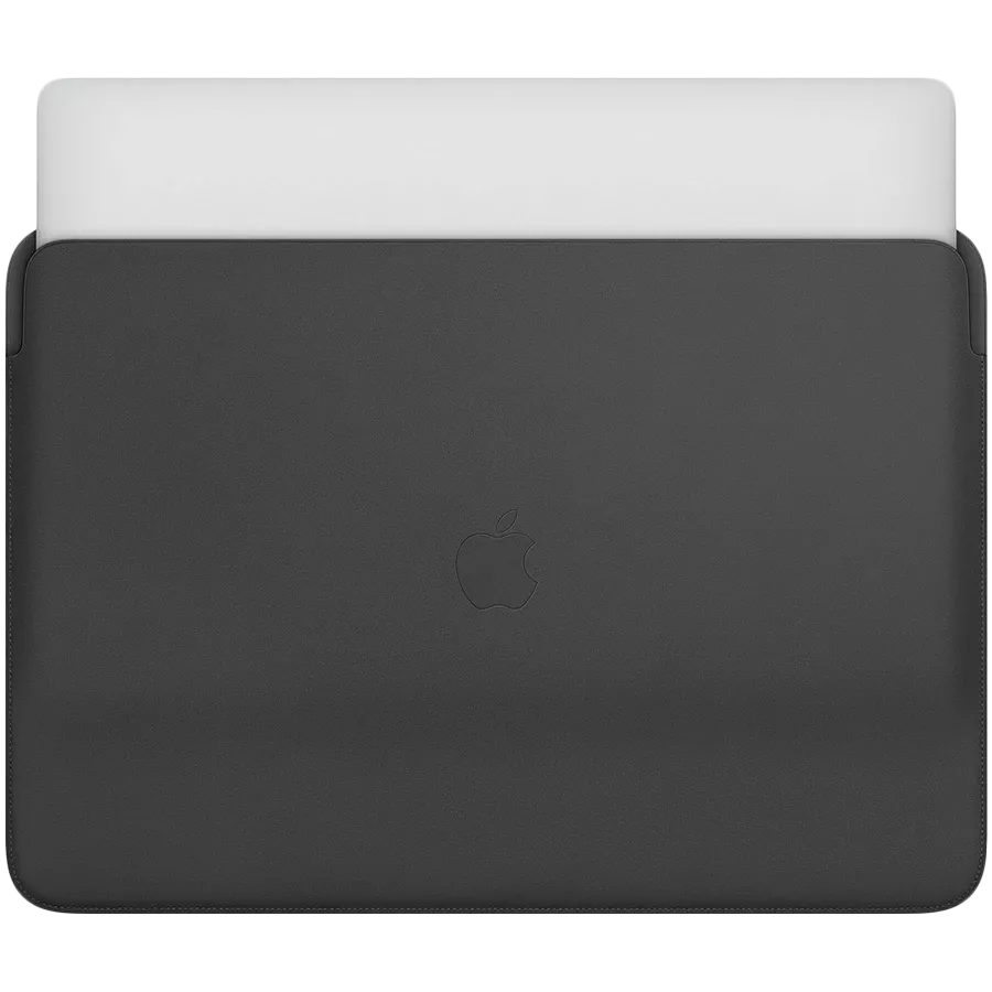 APPLE Сумка Leather Sleeve  Чёрная для MacBook Pro 16 — image №3